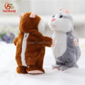 Peluche Mimicry Pet Toy Poupée électronique Peluche parlant et répète parlant X hamster animaux en peluche jouet personnalisé en peluche